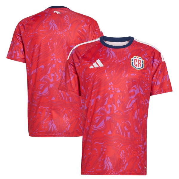 Costa Rica National Team adidas 2026 Home Replica Jersey - Red