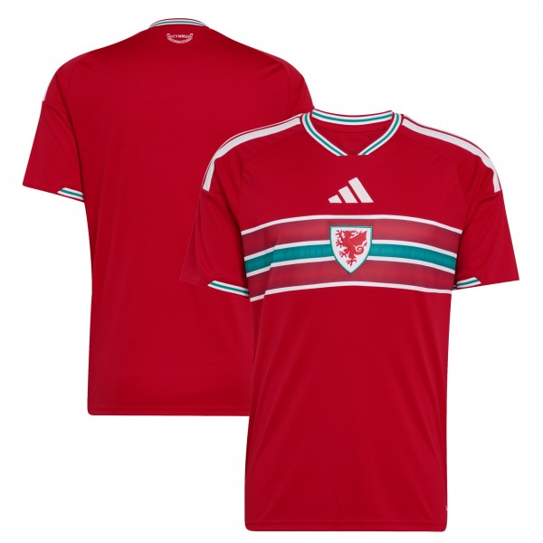 Wales National Team adidas FIFA x World Cup 2026 Home Replica Jersey - Red