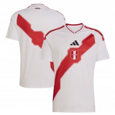 Peru National Team adidas 2026 Home Replica Jersey - White