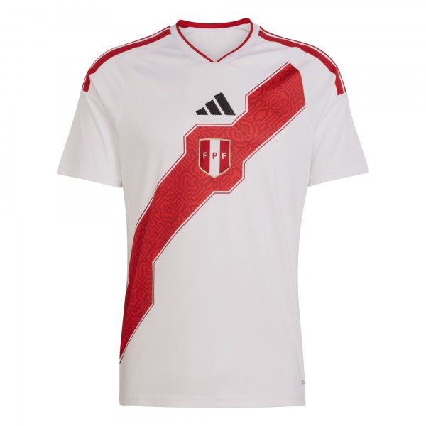 Peru National Team adidas 2026 Home Replica Jersey - White