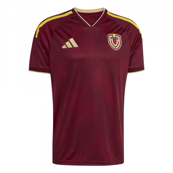 Venezuela National Team adidas 2026 Home Replica Jersey - Wine