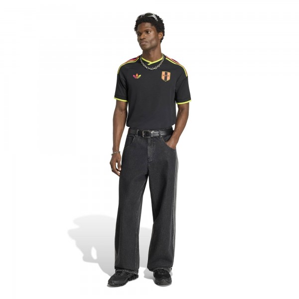 Peru National Team adidas 2026 Away Replica Jersey - Black