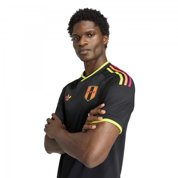 Peru National Team adidas 2026 Away Replica Jersey - Black