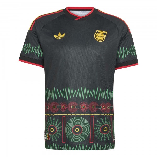 Jamaica National Team adidas 2026 Away Replica Jersey - Black