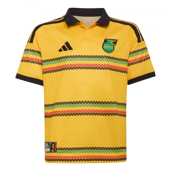 Подростковая Jamaica National Team adidas 2026 Replica Jersey - Yellow