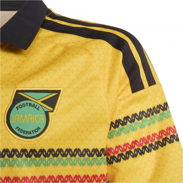 Подростковая Jamaica National Team adidas 2026 Replica Jersey - Yellow