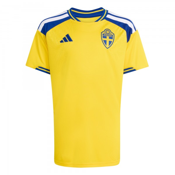 Подростковая Sweden National Team adidas FIFA x World Cup 2026 Home Replica Jersey - Yellow