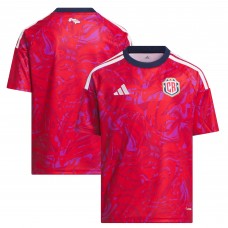Подростковая Costa Rica National Team adidas 2026 Home Replica Jersey - Red