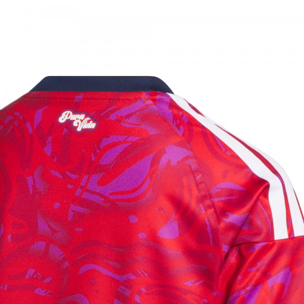 Подростковая Costa Rica National Team adidas 2026 Home Replica Jersey - Red