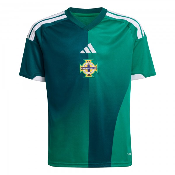 Подростковая Northern Ireland National Team adidas 2026 Home Replica Jersey - Green