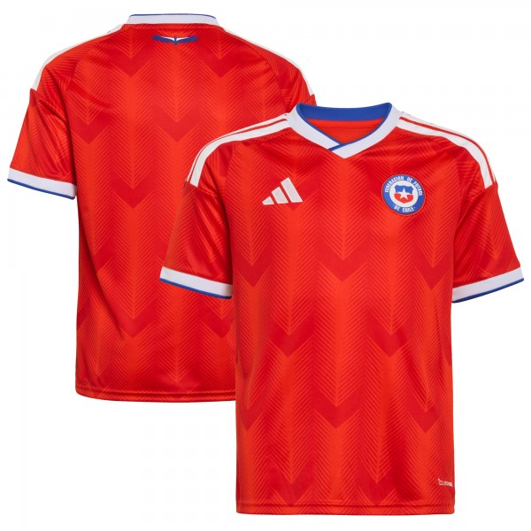 Подростковая Chile National Team adidas 2026 Home Replica Jersey - Red