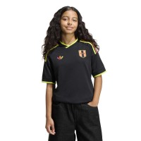 Подростковая Peru National Team adidas 2026 Away Replica Jersey - Black