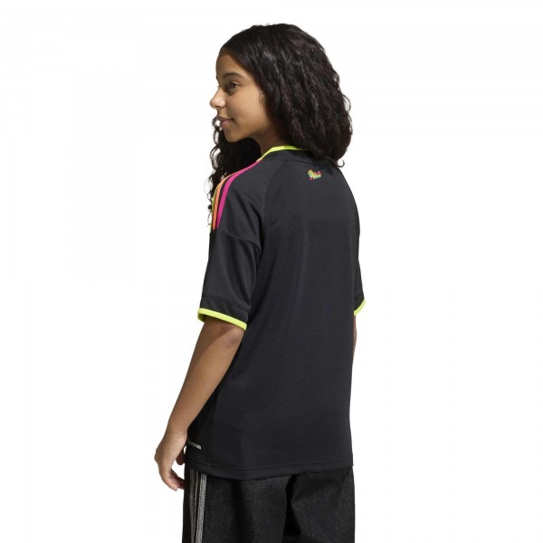 Подростковая Peru National Team adidas 2026 Away Replica Jersey - Black