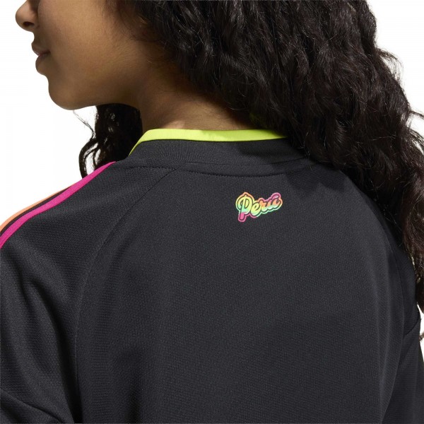 Подростковая Peru National Team adidas 2026 Away Replica Jersey - Black