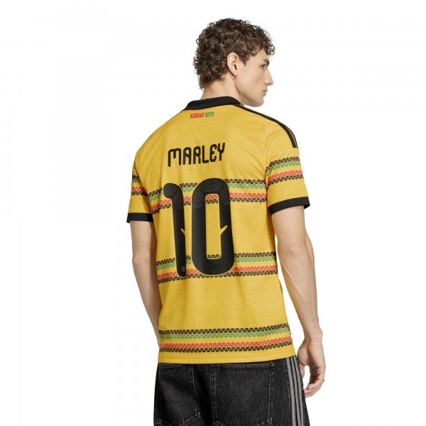 Bob Marley Jamaica National Team adidas 2026 Home Replica Jersey - Yellow