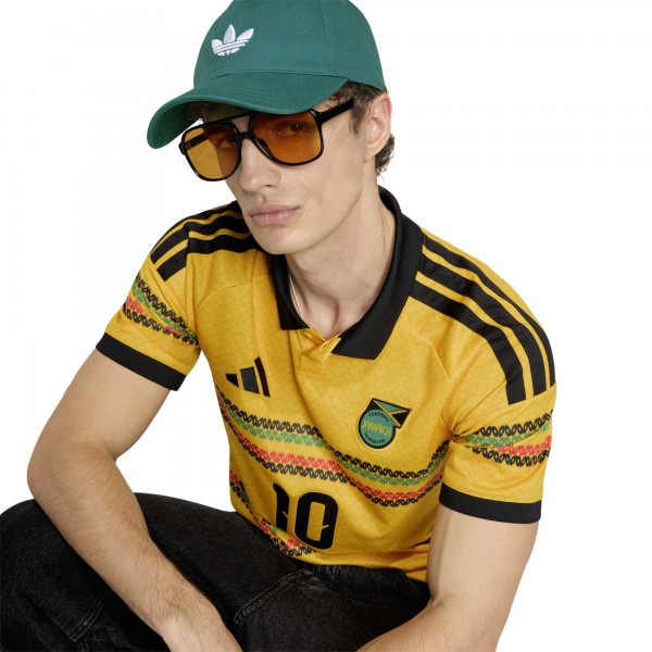 Bob Marley Jamaica National Team adidas 2026 Home Replica Jersey - Yellow