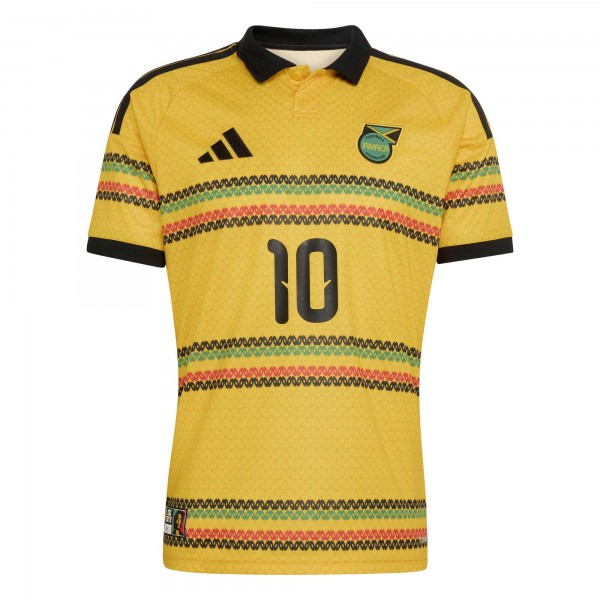 Bob Marley Jamaica National Team adidas 2026 Home Replica Jersey - Yellow