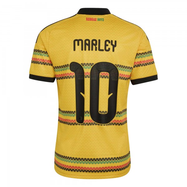 Bob Marley Jamaica National Team adidas 2026 Home Replica Jersey - Yellow