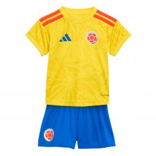 Colombia National Team adidas Infant FIFA x World Cup Home 2026 Replica Mini Kit - Yellow