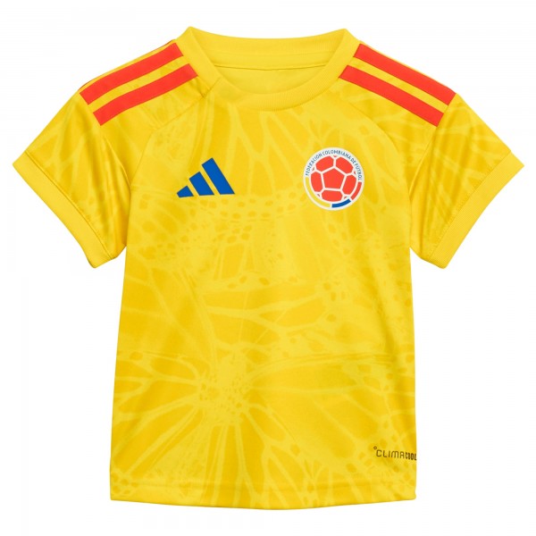 Colombia National Team adidas Infant FIFA x World Cup Home 2026 Replica Mini Kit - Yellow