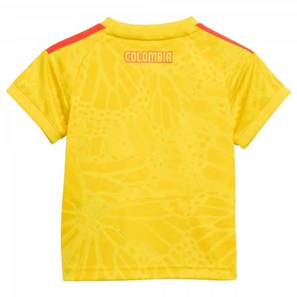 Colombia National Team adidas Infant FIFA x World Cup Home 2026 Replica Mini Kit - Yellow