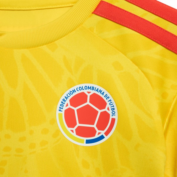 Colombia National Team adidas Infant FIFA x World Cup Home 2026 Replica Mini Kit - Yellow