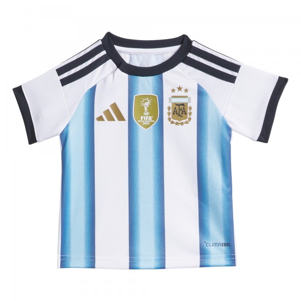 Argentina National Team adidas Infant FIFA x World Cup 2026 Replica Mini Kit - White