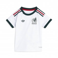 Mexico National Team adidas Infant FIFA x World Cup Away 2026 Replica Jersey - White