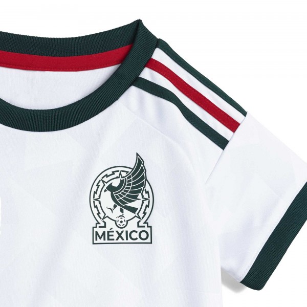 Mexico National Team adidas Infant FIFA x World Cup Away 2026 Replica Jersey - White