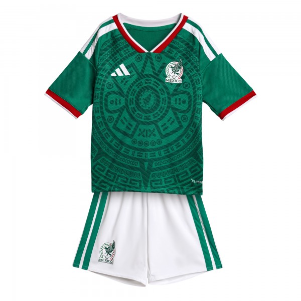 Mexico National Team adidas Toddler FIFA x World Cup Home 2026 Replica Mini Kit - Green
