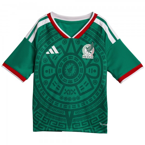 Mexico National Team adidas Toddler FIFA x World Cup Home 2026 Replica Mini Kit - Green