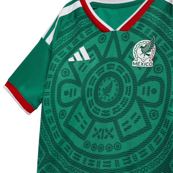 Mexico National Team adidas Toddler FIFA x World Cup Home 2026 Replica Mini Kit - Green