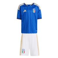 Italy National Team adidas Toddler FIFA x World Cup Home 2026 Replica Mini Kit - Royal