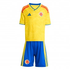 Colombia National Team adidas Toddler FIFA x World Cup Home 2026 Replica Mini Kit - Yellow