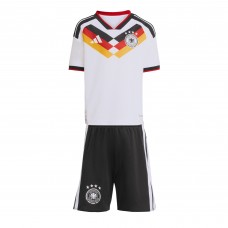 Germany National Team adidas Toddler FIFA x World Cup Home 2026 Replica Mini Kit - White