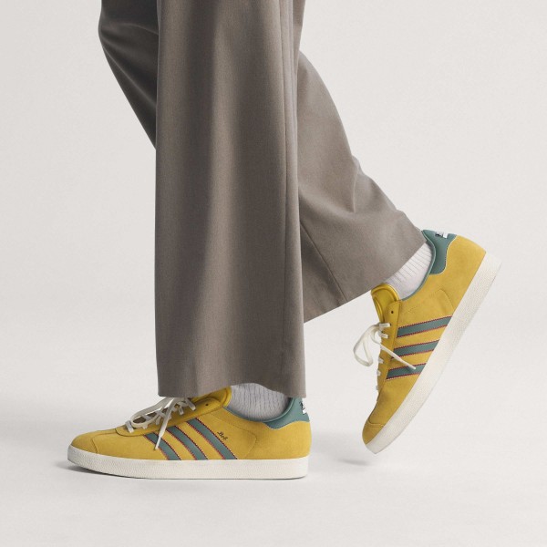 Jamaica National Team adidas x Bob Marley Originals Gazelle Shoes - Yellow