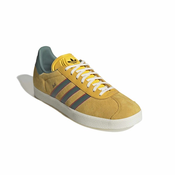 Jamaica National Team adidas x Bob Marley Originals Gazelle Shoes - Yellow