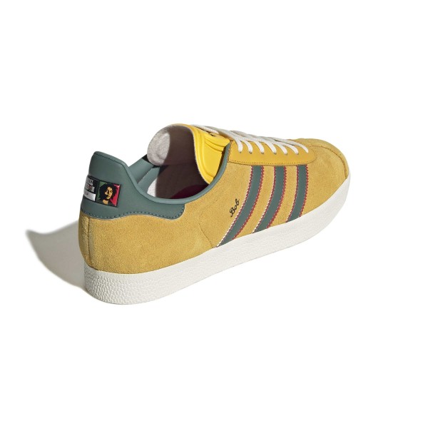 Jamaica National Team adidas x Bob Marley Originals Gazelle Shoes - Yellow