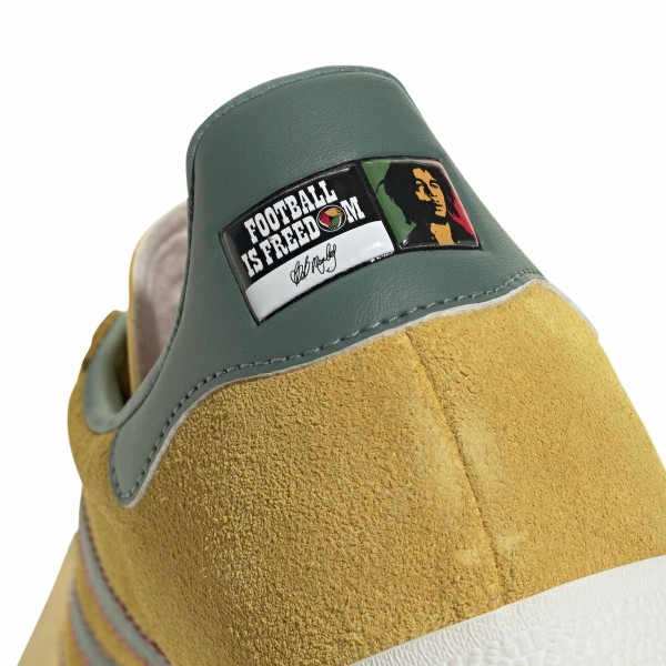Jamaica National Team adidas x Bob Marley Originals Gazelle Shoes - Yellow