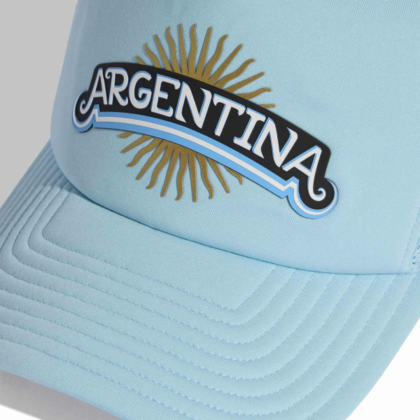 Бейсболка Argentina National Team adidas Unisex Trucker - Light Blue