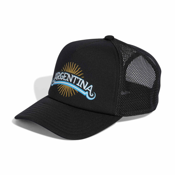 Бейсболка Argentina National Team adidas Unisex Trucker - Black