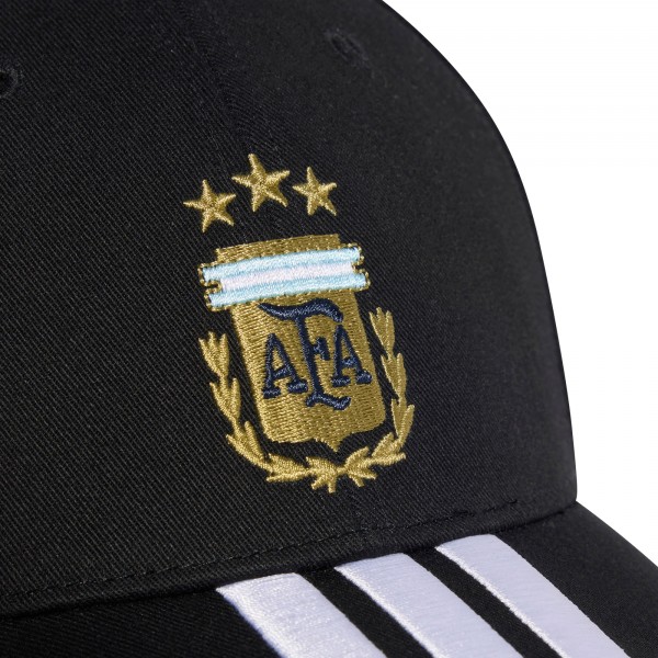 Бейсболка Argentina National Team adidas Unisex FIFA x World Cup Team Baseball - Black