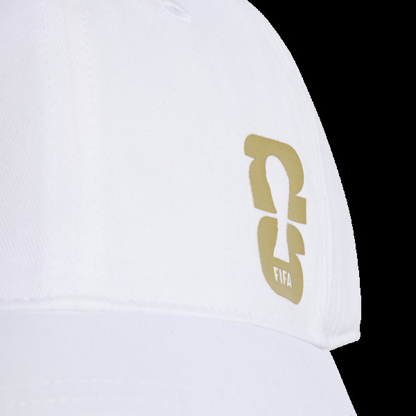 Бейсболка FIFA World Cup Gear adidas Unisex 2026 FIFA World Cup Official Emblem - White