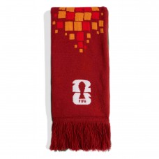 adidas Unisex 2026 FIFA World Cup Host Nations Scarf - Red