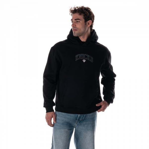 Unisex New York Knicks The Wild Collective Black Splatter Premium Hoodie