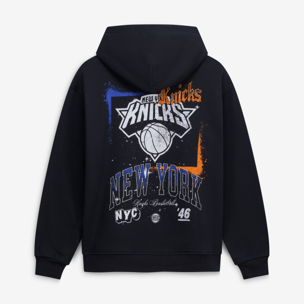 Толстовка Unisex New York Knicks The Wild Collective Black Splatter Premium