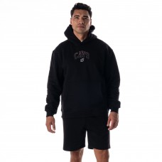 Unisex Cleveland Cavaliers The Wild Collective Black Splatter Premium Hoodie