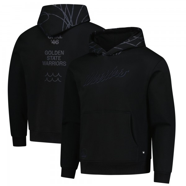 Unisex Golden State Warriors The Wild Collective Blackout Hoodie