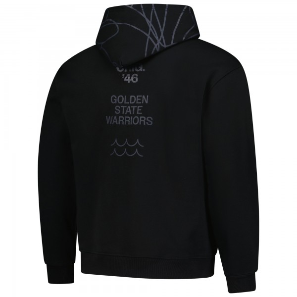 Unisex Golden State Warriors The Wild Collective Blackout Hoodie