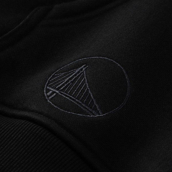 Unisex Golden State Warriors The Wild Collective Blackout Hoodie